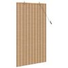 vidaXL Rollo mit Vorh&auml;ngen Natur 80 x 160 cm Bambus