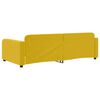 vidaXL Tagesbett Gelb 90x200 cm Samt