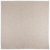 vidaXL Bereichsteppiche Quadratisch FARO Creme 240 x 240 cm Polyester