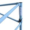 vidaXL Profi-Partyzelt Faltbar 3×4 m Stahl Creme