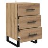 vidaXL Nachttisch Artisan-Eiche 40 x 40 x 66 cm Holzwerkstoff