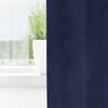vidaXL Verdunkelungsvorh&auml;nge 2 pcs Dunkelblau 140 x 140 cm Samt