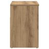 vidaXL Schuhbank Artisan-Eiche 60x30x45 cm Holzwerkstoff