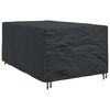vidaXL M&ouml;belbezug Uni Schwarz 143 x 225 x 90 cm 600D