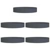vidaXL Pflanzenring 5 pcs Anthrazit 120 x 120 x 20 cm