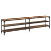 vidaXL TV-Schr&auml;nk Altholz 200 x 30 x 50 cm Verbundholz und Eisen