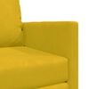 vidaXL Schlafsofa 60cm Dunkelgelb Samt