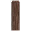 vidaXL B&uuml;cherregal/Raumteiler Braun Eichen-Optik 100x33x115 cm