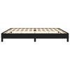 vidaXL Bettgestell ohne Matratze Schwarz 200x200 cm Stoff