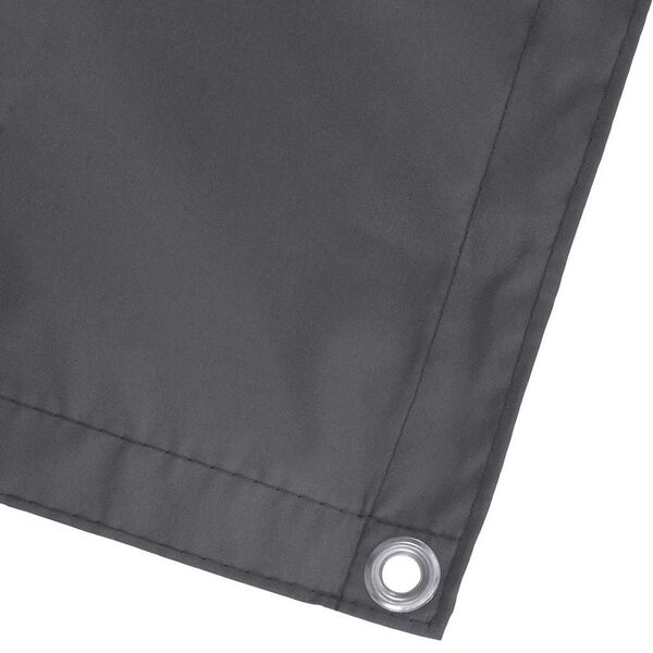 vidaXL Balkon-Sichtschutz Anthrazit 75x1000 cm 100 % Polyester-Oxford