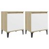 Sonoma_oak_and_white