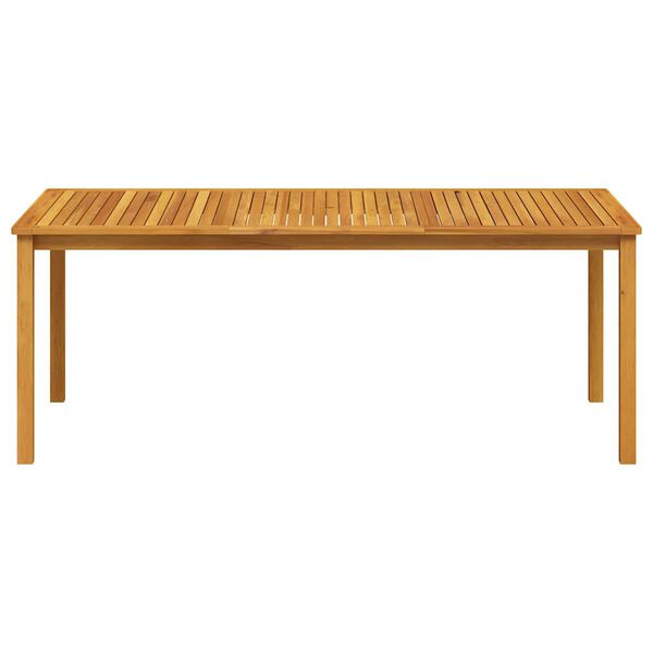 vidaXL Gartentisch 200x100x74 cm Massivholz Akazie
