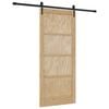 vidaXL Schiebet&uuml;r ORKDAL 86 x 198,5 cm Massives Kiefernholz