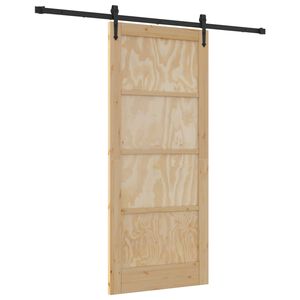 vidaXL Schiebet&uuml;r ORKDAL 86 x 198,5 cm Massives Kiefernholz