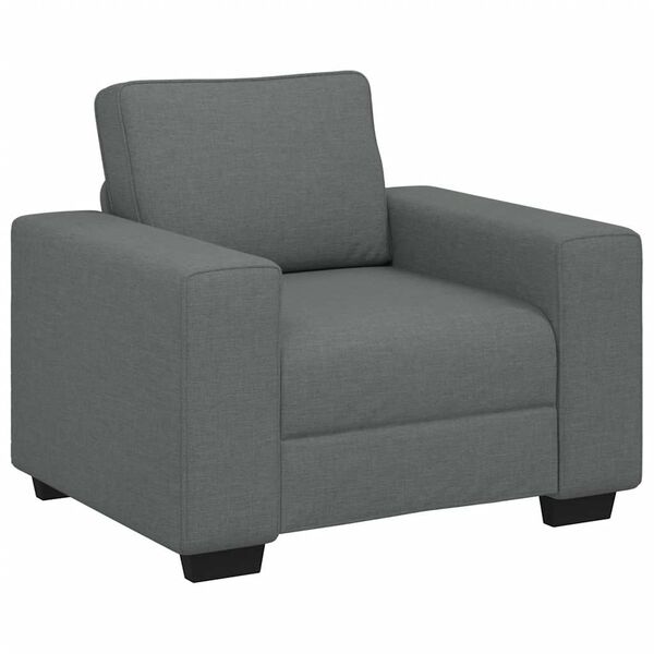 vidaXL Sessel Dunkelgrau 60 cm Stoff