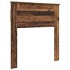 vidaXL Bettrahmen mit Kopfteil Altholz 90 x 190 cm Holzwerkstoff