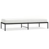 vidaXL Bettgestell Metall Schwarz 80x200 cm