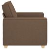 vidaXL Sofa Stuhl Braun 60 cm Stoff