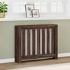 vidaXL Heizk&ouml;rperverkleidung Braun Eiche 104x20x82 cm Holzwerkstoff
