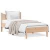 vidaXL Massivholzbett ohne Matratze 75x190 cm Kiefernholz