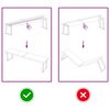 vidaXL Tischplatte 160x40x(2-6) cm Massivholz Behandelt Baumkante