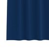vidaXL Verdunkelungs-Vorh&auml;nge mit Ringen 2 pcs Dunkelblau 260 x 140 cm
