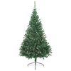 vidaXL K&uuml;nstlicher vorbeleuchteter Weihnachtsbaum Gr&uuml;n 240 cm PVC