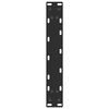 vidaXL Konsolentischbeine U-Form 2 Stk. Schwarz 38x(72-73) cm Stahl