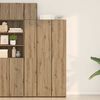 vidaXL Hochboard Artisan-Eiche 70 x 42.5 x 185 cm Holzwerkstoff
