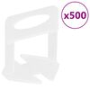 vidaXL Fliesen-Nivelliersystem 250 Keile 500 Clips 1 mm