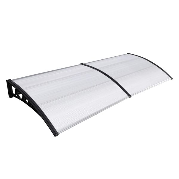vidaXL Pavillons und Gazebos Silber Kunststoff