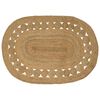 vidaXL Bereichsteppich Natur 100 x 152 cm Jute