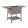 AXI K&uuml;hlwagen Country Rattan-Optik 76 L Braun