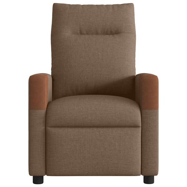 vidaXL Relaxsessel Braun Stoff