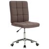 vidaXL Esszimmerst&uuml;hle 6 Stk. Taupe Stoff
