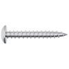 vidaXL Holzschraube 2 pcs Silber M4 x 28 mm Eisen