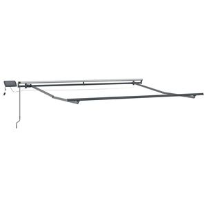 vidaXL Markisenrahmen Anthrazit 3 x 2,5 m Aluminium