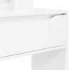 vidaXL Schlafzimmer-Frisiertische Hochglanz Wei&szlig; 80 x 39,6 x 135 cm