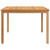 vidaXL 5-tlg. Garten-Essgruppe Massivholz Teak