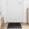 vidaXL Fu&szlig;matte Schwarz 60x150 cm