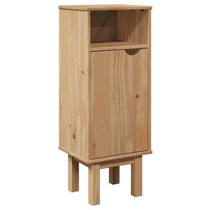 vidaXL Bad-Wandschrank OTTA 35x30x55 cm Massivholz Kiefer