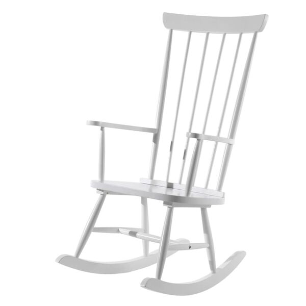 Vipack Schaukelstuhl Rocky Holz Weiß