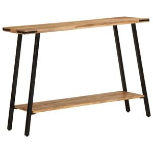vidaXL Konsolentisch 110x30x75 cm Massivholz Mango