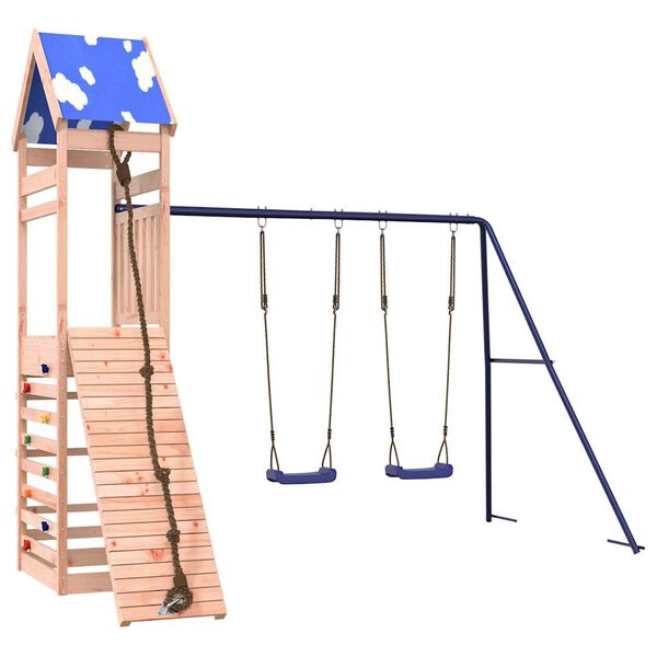 vidaXL Spielturm Massivholz Douglasie