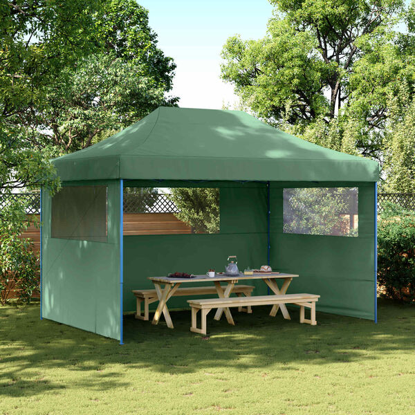 vidaXL Party-Zelt Gr&uuml;n 279 x 410 x 315 cm Oxford-Stoff