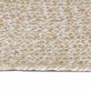 vidaXL Bereichsteppiche Nat&uuml;rlich und Wei&szlig; 80 x 200 cm Jute