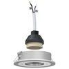 vidaXL Spotlight Silber 9 x 9 x 2 cm Aluminium