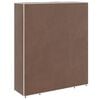vidaXL Stoffschrank mit F&auml;chern und Stangen 45&times;150&times;176 cm Braun