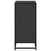 vidaXL B&uuml;cherregal Schwarz 60x35x76 cm Holzwerkstoff