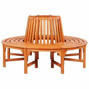 vidaXL Baumbank &Oslash; 160 cm Holz